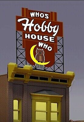Miller Engineering 881401 Who's Hobby House Billboard HO/O product view