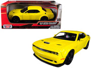 2018 Dodge Challenger Hellcat Widebody Yellow – Motormax 1:24– product image 1