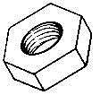 Kadee KAD1680 #1680 stainless steel 1-72 nuts