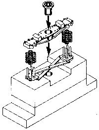 Kadee KAD715 #715 HOn3 truck assembly fixture