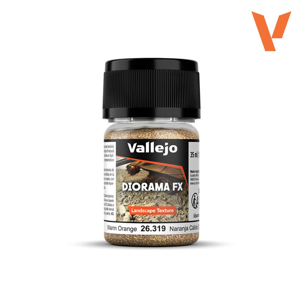 Vallejo 26.319 Diorama FX Warm Orange 0.1-0.6 mm