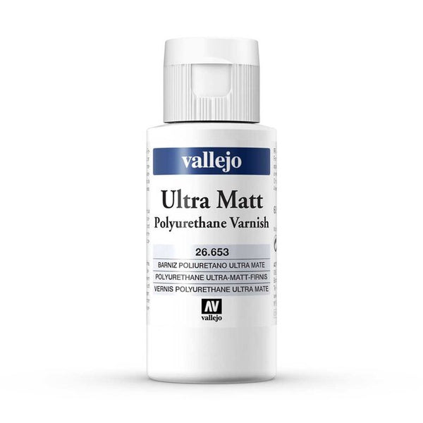 Vallejo Ultra Matt Polyurethane Varnish 60 mL 26.653