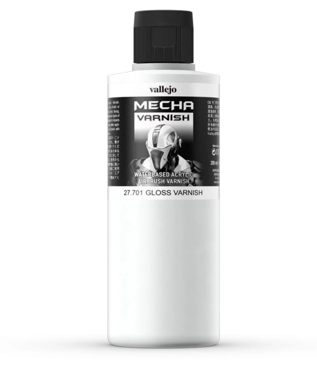 Vallejo 27.701 Mecha Color Gloss Varnish 200 ml