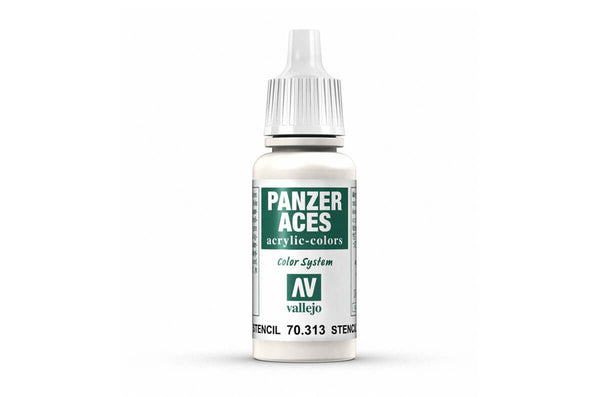 Vallejo Panzer Aces Stencil 70.313 17 ml acrylic paint bottle