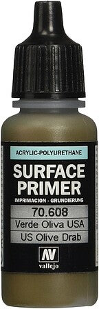 Vallejo 70.608 US Olive Drab Surface Primer 17ml– product image 2