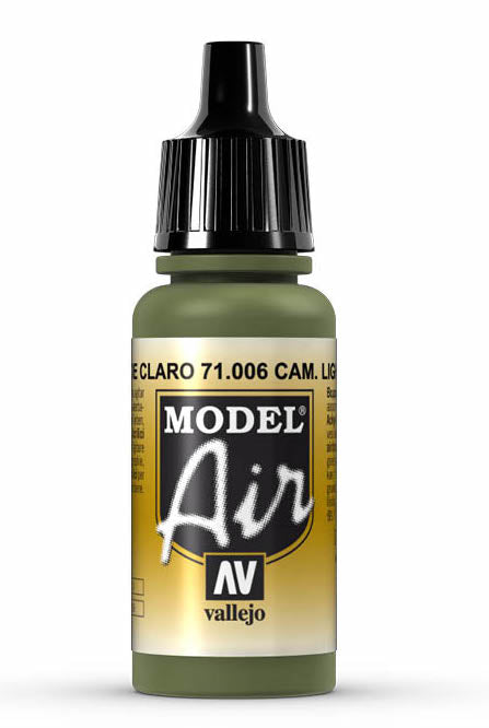 Vallejo 71.006 Light Green Chromate Model Air 17ml Bottle bottle