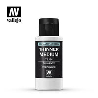 Vallejo 73.524 Thinner Medium 60 ml bottle