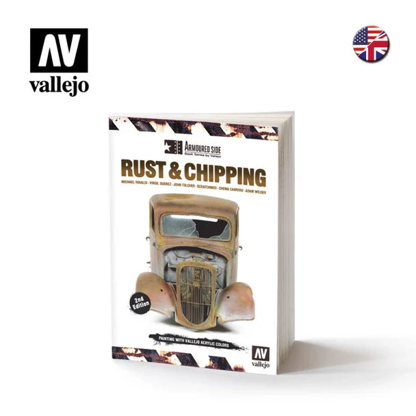 Vallejo 75011 Rust & Chipping modeling book cover