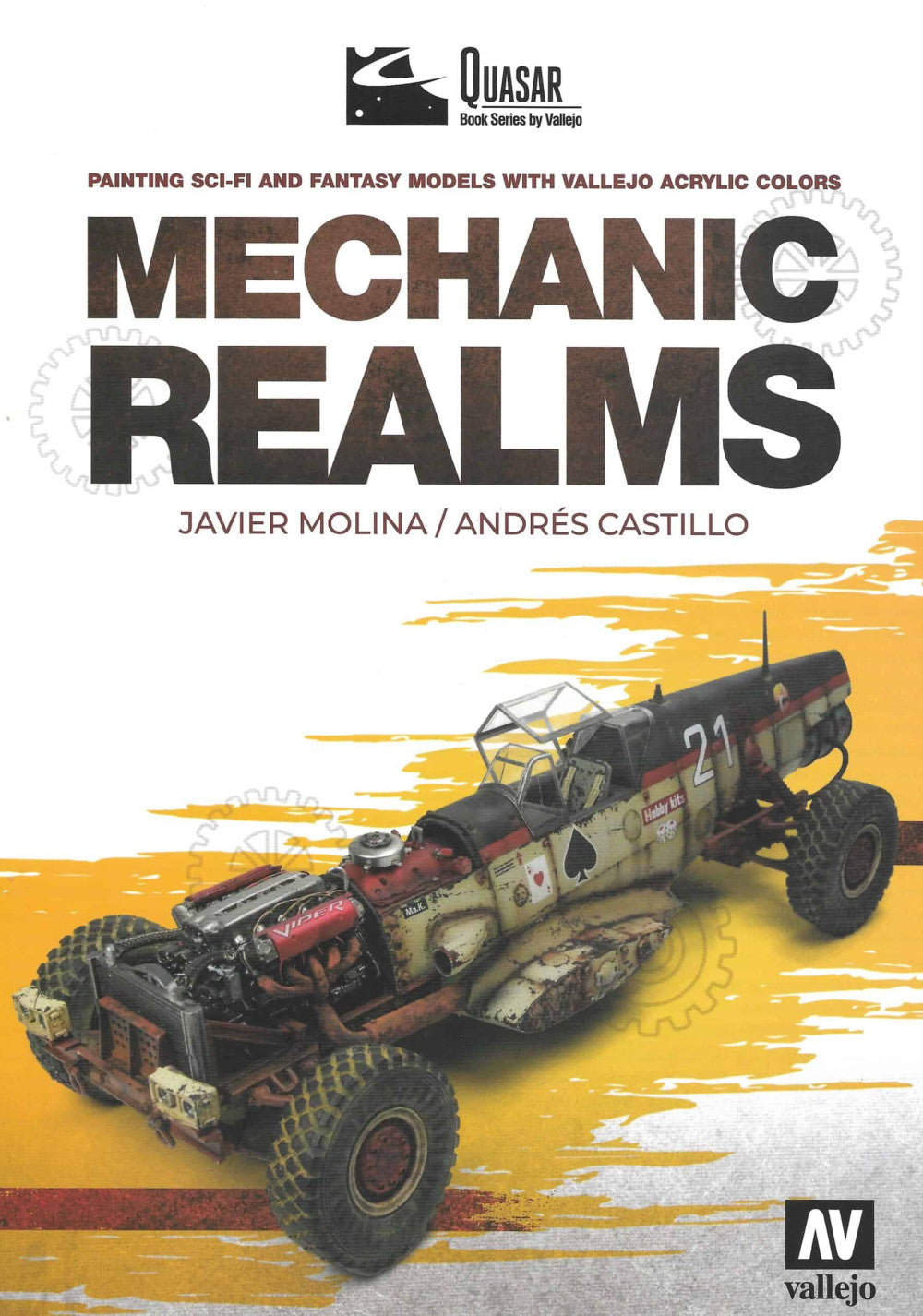 Vallejo 75018 Mechanic Realms English edition book cover