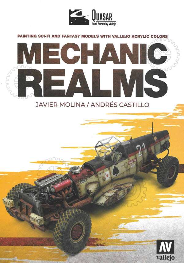 Vallejo 75018 Mechanic Realms English edition book cover