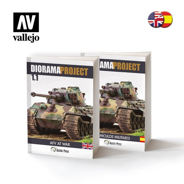 Vallejo 75030 Diorama Project 1.1 AFV at War book cover
