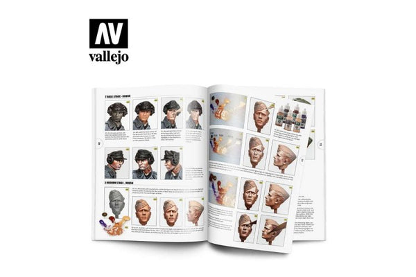 Vallejo 75041 Diorama Project 1.2 WW2 Figures book cover