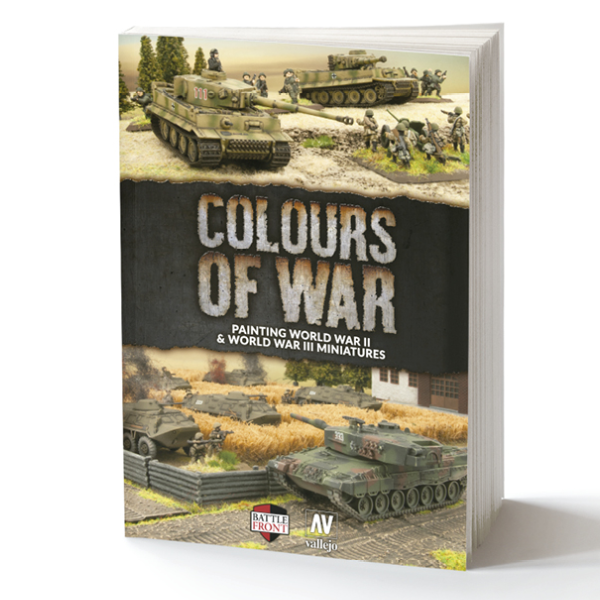 Vallejo Colours of War painting reference book cover
