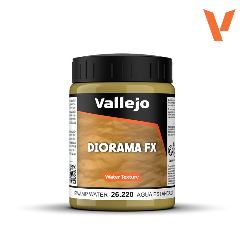 Vallejo Swamp Water Texture Diorama Effect 200ml Bottle– product image