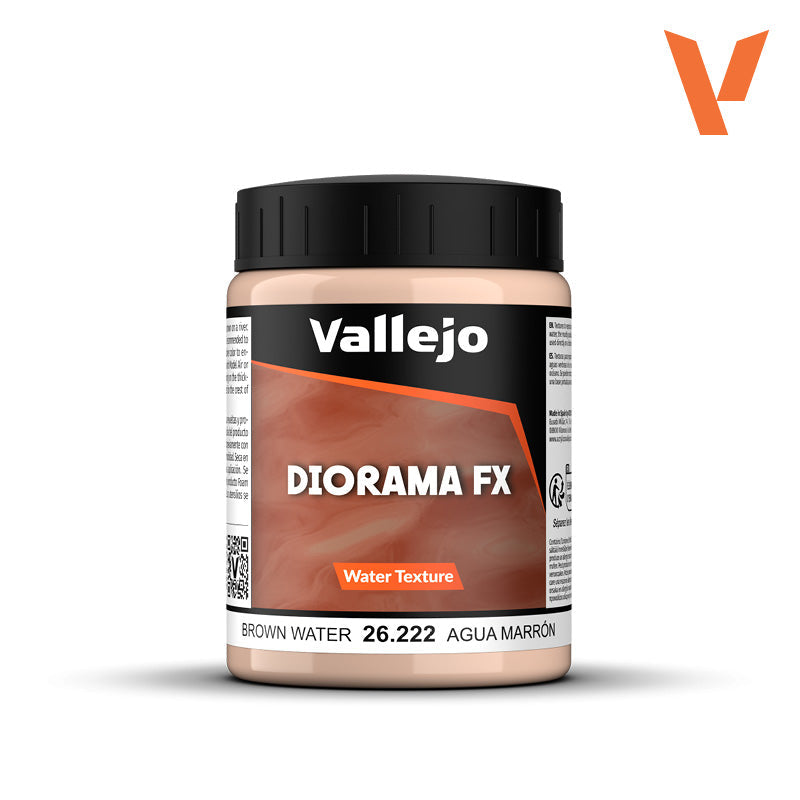Vallejo Brown Water Texture Diorama Effect 200ml Bottle– product image