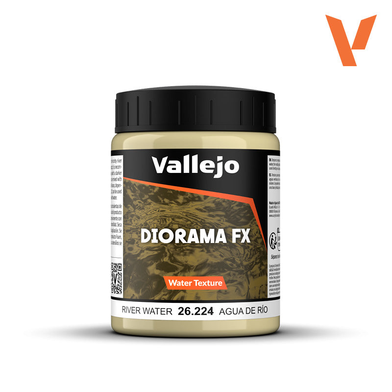 Vallejo River Water Texture Diorama Effect 200ml Bottle– product image