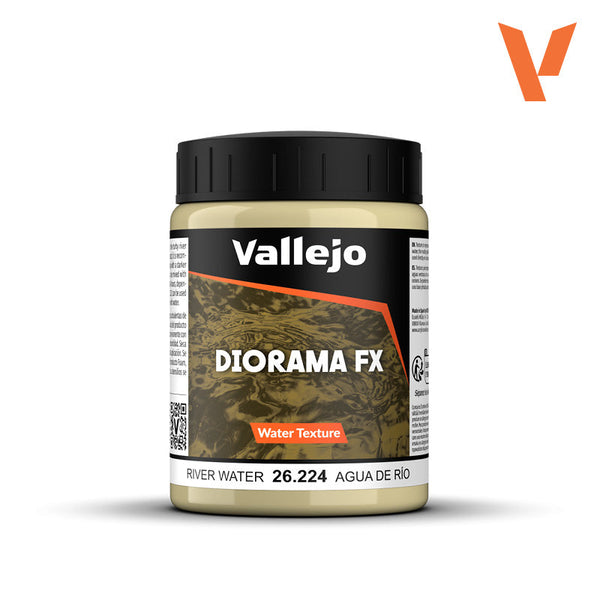 Vallejo River Water Texture Diorama Effect 200ml Bottle