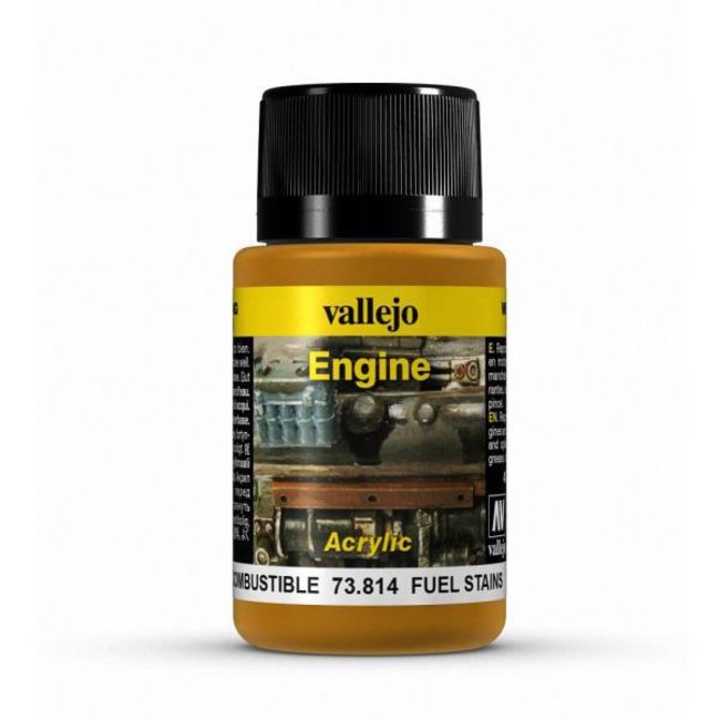 Vallejo Weathering Effects Fuel Stains 40 ml – 73814 exact product photo