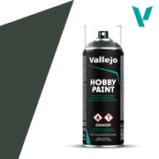 Vallejo 28.026 Dark Green hobby spray paint 400 mL can