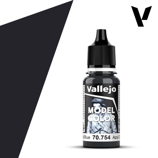 Vallejo Paint Model Color Centinental Blue 18ml Bottle - 70754