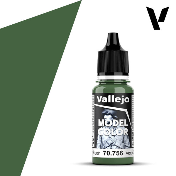Vallejo Paint Model Color Splinter Green 18ml Bottle - 70756