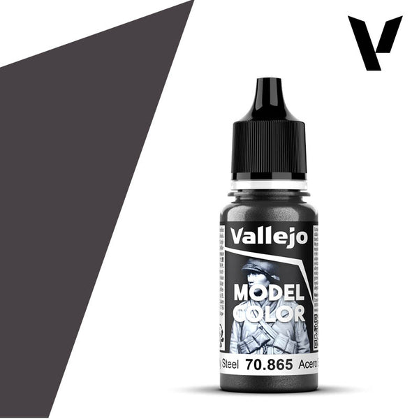 Vallejo Oily Steel Model Color 17ml — exact product reference