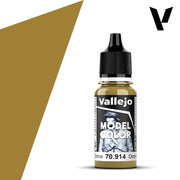 Vallejo Green Ochre Model Color 17ml — exact product reference