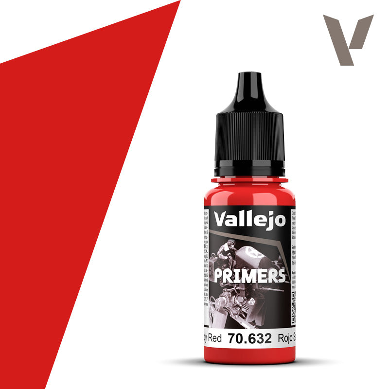 Vallejo Paint Bloody Red Primer 18ml Bottle - 70.632– product image