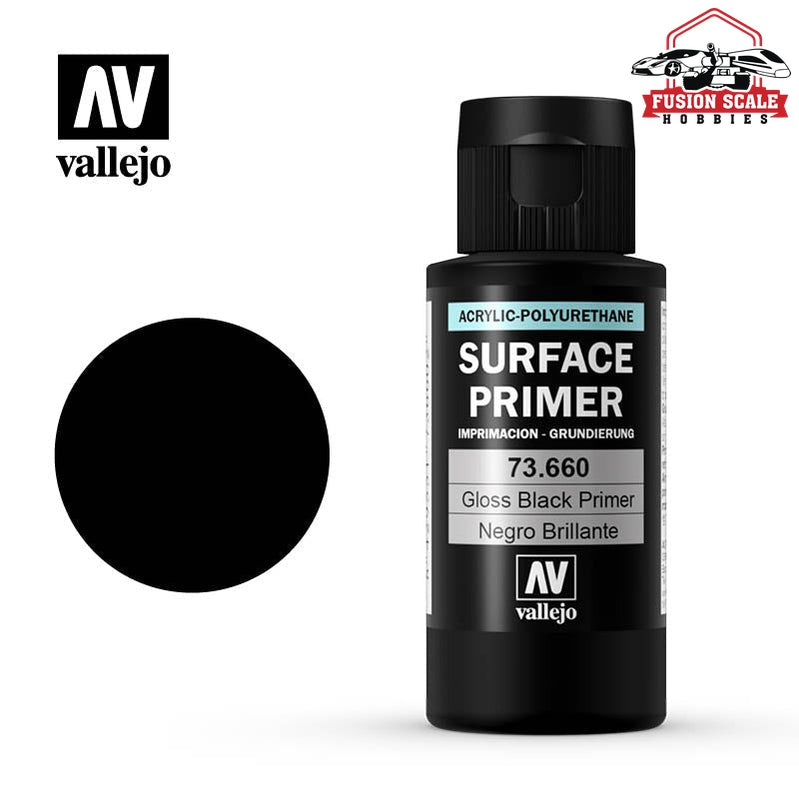 Vallejo Black Surface Primer 60ml VLJ73602 — exact product reference