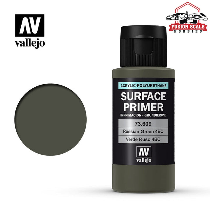 Vallejo Russian Green Surface Primer 60ml VLJ73609 — exact product reference
