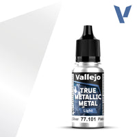Vallejo Paint True Metallic Metal Sterling Silver Paint 17ml Bottle - 77101– product image 1