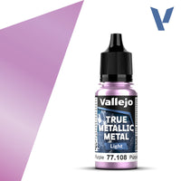 Vallejo Paint True Metallic Metal Amethyst Purple Paint 17ml Bottle - 77108– product image 1