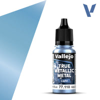 Vallejo Paint True Metallic Metal Ultramarine Blue Paint 17ml Bottle - 77110– product image 1