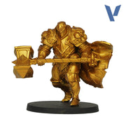 Vallejo Paint True Metallic Metal Base Imperial Gold Paint 17ml Bottle - 77123 — exact product reference view 2