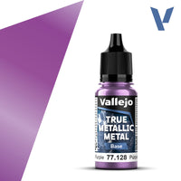 Vallejo Paint True Metallic Metal Base Amethyst Purple Paint 17ml Bottle - 77128– product image 1
