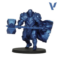 Vallejo Paint True Metallic Metal Base Ultramarine Blue Paint 17ml Bottle - 77130 – product view 2