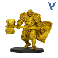 Vallejo Paint True Metallic Metal Shade Radiant Yellow Paint 17ml Bottle - 77142 – product view 2