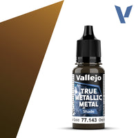 Vallejo Paint True Metallic Metal Shade Imperial Gold Paint 17ml Bottle - 77143 — exact product reference