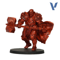Vallejo Paint True Metallic Metal Shade Forged Red Paint 17ml Bottle - 77145 – product view 2