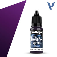 Vallejo Paint True Metallic Metal Shade Amethyst Purple Paint 17ml Bottle - 77148– product image 1