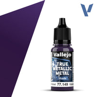 Vallejo Paint True Metallic Metal Shade Celestial Violet Paint 17ml Bottle - 77149– product image 1