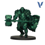 Vallejo Paint True Metallic Metal Shade Dusken Green Paint 17ml Bottle - 77154 – product view 2