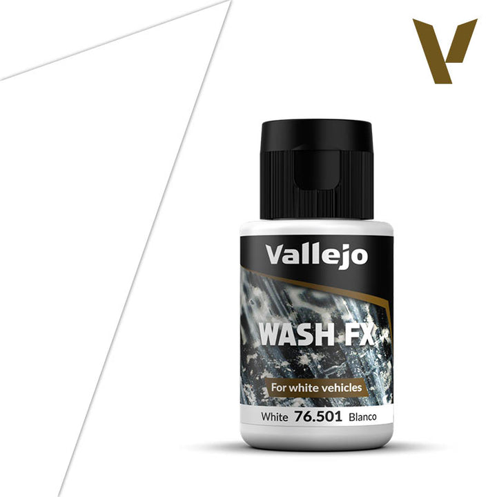 Vallejo White Model Wash Acrylic Weathering Wash 76.501 — exact product reference