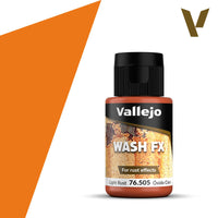 Vallejo Light Rust Model Wash Acrylic Weathering Wash 76.505 — exact product reference