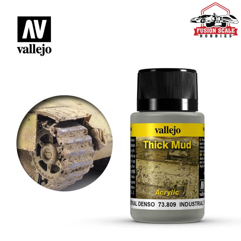 Vallejo Industrial Mud Weathering Effect 73809 — exact product reference