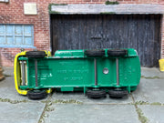 Lesney Matchbox No.32 Leyland BP Petrol Tanker — base-marking view — actual item condition photo
