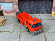 Lesney Matchbox No.29 Denver Fire Pumper Truck — three-quarter view — actual item condition photo