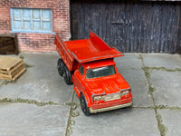 Vintage Lesney Matchbox No. 48 Dodge Dumper Truck red actual item, view 2