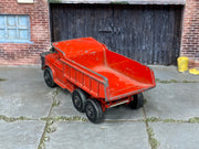 Lesney Matchbox No.48 Dodge Dumper Truck — front or rear view — actual item condition photo