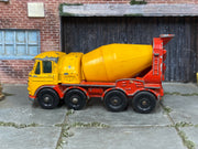 Lesney Matchbox No.21 Foden Concrete Truck — opposite side view — actual item condition photo